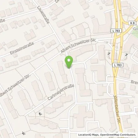 Standortübersicht der Tankstelle Stadtwerke Bielefeld GmbH in 33613 Bielefeld