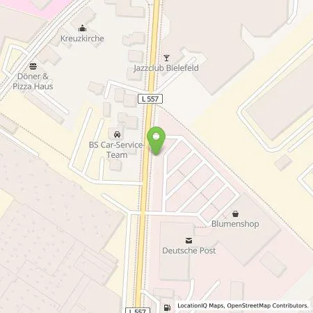 Standortübersicht der Tankstelle Stadtwerke Bielefeld GmbH in 33611 Bielefeld