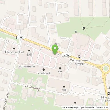 Standortübersicht der Tankstelle Stadtwerke Bielefeld GmbH in 33699 Bielefeld