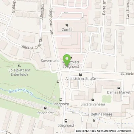 Standortübersicht der Tankstelle Stadtwerke Bielefeld GmbH in 33605 Bielefeld