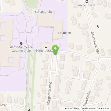 Standortübersicht der Tankstelle Stadtwerke Bielefeld GmbH in 33611 Bielefeld