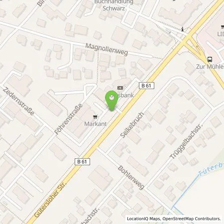 Standortübersicht der Tankstelle Stadtwerke Bielefeld GmbH in 33649 Bielefeld