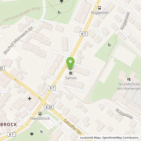 Standortübersicht der Tankstelle Stadtwerke Bielefeld GmbH in 33719 Bielefeld