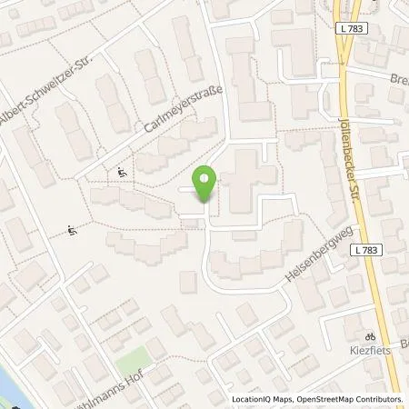 Standortübersicht der Tankstelle Stadtwerke Bielefeld GmbH in 33613 Bielefeld