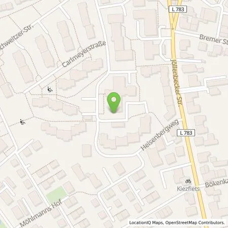 Standortübersicht der Tankstelle Stadtwerke Bielefeld GmbH in 33613 Bielefeld