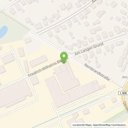 Standortübersicht der Tankstelle Stadtwerke Bielefeld GmbH in 33649 Bielefeld