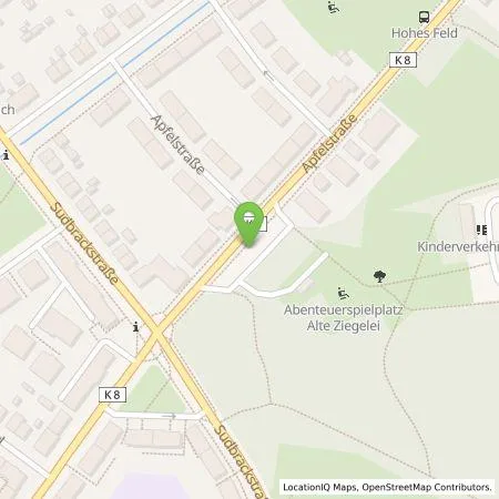 Standortübersicht der Tankstelle Stadtwerke Bielefeld GmbH in 33613 Bielefeld