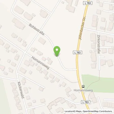 Standortübersicht der Tankstelle Stadtwerke Bielefeld GmbH in 33739 Bielefeld