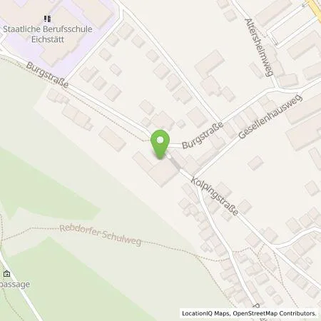 Standortübersicht der Tankstelle Bauer Energietechnik e.K. in 85072 Eichstätt