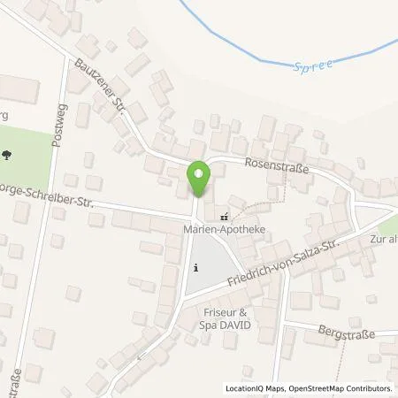 Standortübersicht der Tankstelle SachsenEnergie AG in 02742 Neusalza-Spremberg