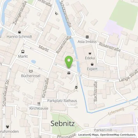 Standortübersicht der Tankstelle SachsenEnergie AG in 01855 Sebnitz