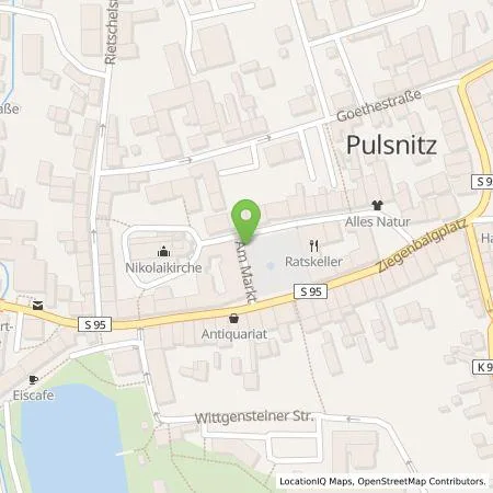 Standortübersicht der Tankstelle SachsenEnergie AG in 01896 Pulsnitz