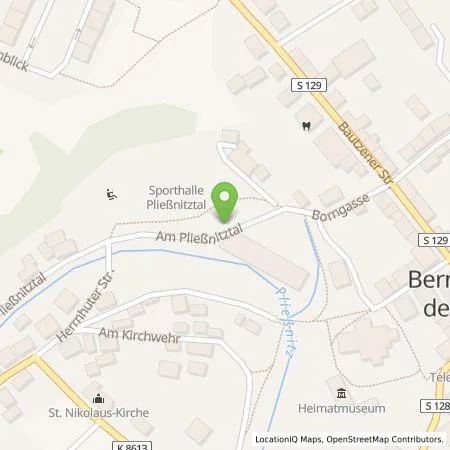 Standortübersicht der Tankstelle SachsenEnergie AG in 02748 Bernstadt