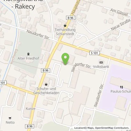 Standortübersicht der Tankstelle SachsenEnergie AG in 02699 Königswartha