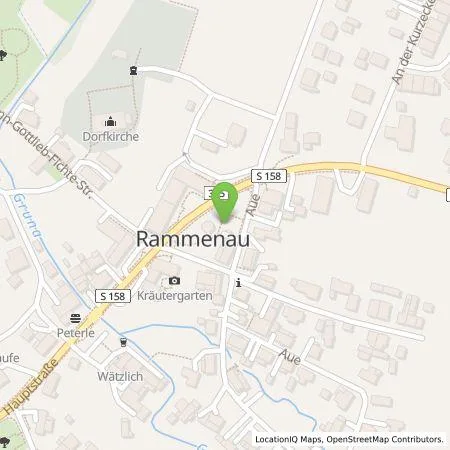 Standortübersicht der Tankstelle SachsenEnergie AG in 01877 Rammenau
