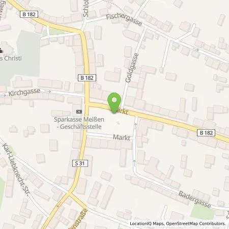 Standortübersicht der Tankstelle SachsenEnergie AG in 01616 Strehla