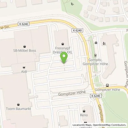 Standortübersicht der Tankstelle SachsenEnergie AG in 01156 Dresden