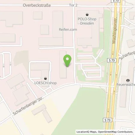 Standortübersicht der Tankstelle SachsenEnergie AG in 01139 Dresden