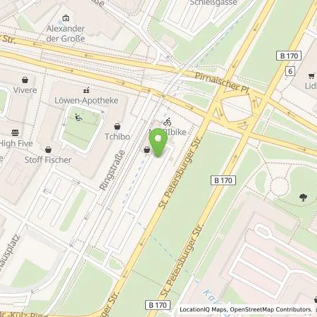 Standortübersicht der Tankstelle SachsenEnergie AG in 01067 Dresden