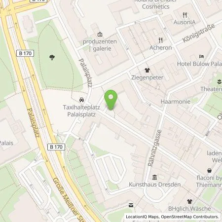 Standortübersicht der Tankstelle SachsenEnergie AG in 01097 Dresden