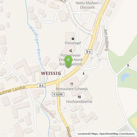 Standortübersicht der Tankstelle SachsenEnergie AG in 01328 Dresden