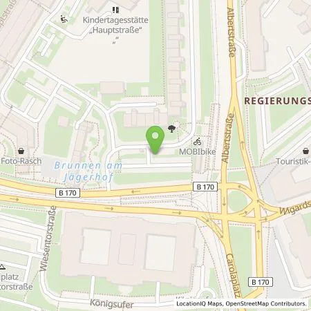 Standortübersicht der Tankstelle SachsenEnergie AG in 01097 Dresden