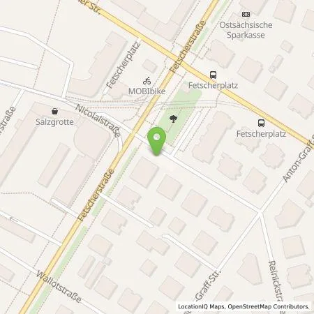 Standortübersicht der Tankstelle SachsenEnergie AG in 01307 Dresden