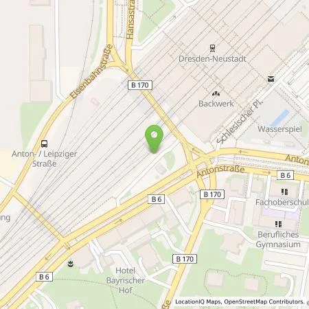 Standortübersicht der Tankstelle SachsenEnergie AG in 01097 Dresden