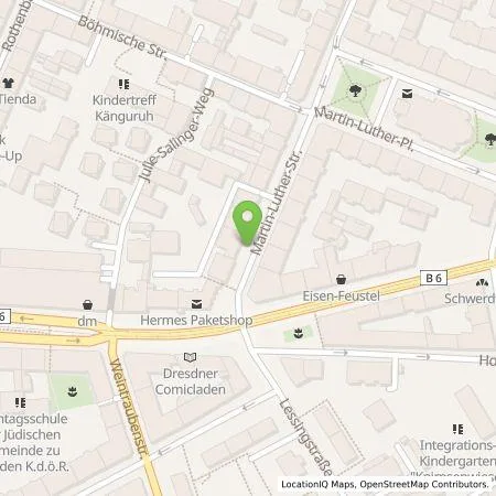 Standortübersicht der Tankstelle SachsenEnergie AG in 01099 Dresden