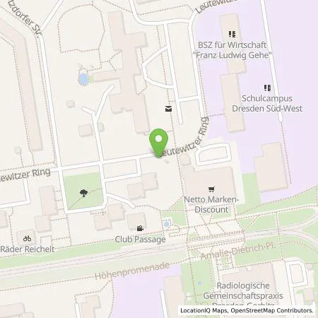 Standortübersicht der Tankstelle SachsenEnergie AG in 01169 Dresden