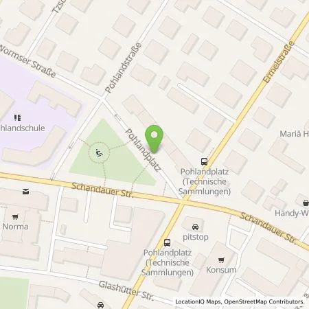 Standortübersicht der Tankstelle SachsenEnergie AG in 01309 Dresden