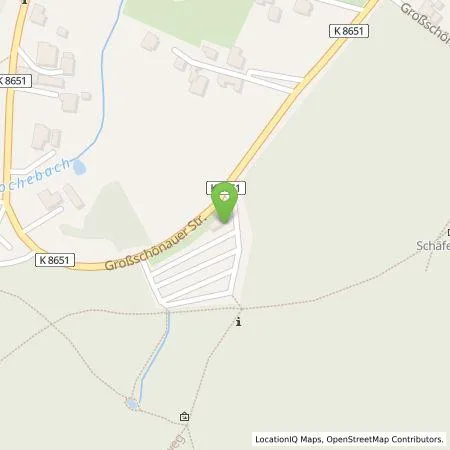 Standortübersicht der Tankstelle SachsenEnergie AG in 02796 Jonsdorf