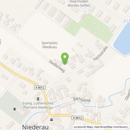 Standortübersicht der Tankstelle SachsenEnergie AG in 01689 Niederau