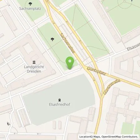 Standortübersicht der Tankstelle SachsenEnergie AG in 01069 Dresden