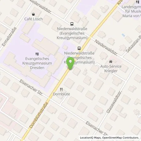 Standortübersicht der Tankstelle SachsenEnergie AG in 01277 Dresden