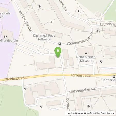 Standortübersicht der Tankstelle SachsenEnergie AG in 01189 Dresden