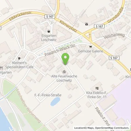 Standortübersicht der Tankstelle SachsenEnergie AG in 01326 Dresden