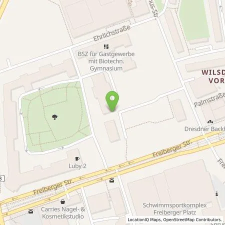 Standortübersicht der Tankstelle SachsenEnergie AG in 01067 Dresden