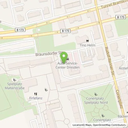 Standortübersicht der Tankstelle SachsenEnergie AG in 01159 Dresden