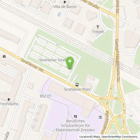 Standortübersicht der Tankstelle SachsenEnergie AG in 01069 Dresden