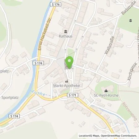 Standortübersicht der Tankstelle SachsenEnergie AG in 01816 Bad Gottleuba-Berggießhübel