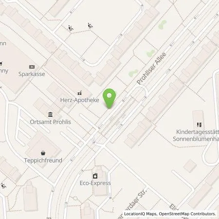 Standortübersicht der Tankstelle SachsenEnergie AG in 01239 Dresden