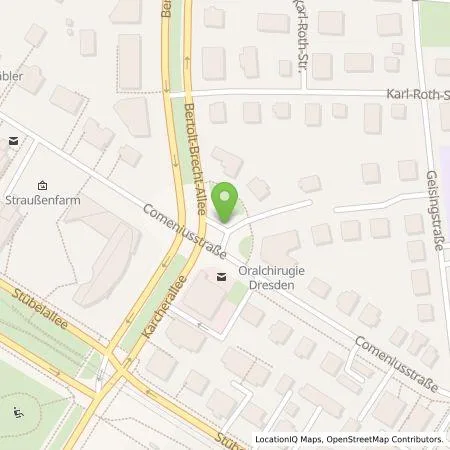 Standortübersicht der Tankstelle SachsenEnergie AG in 01309 Dresden