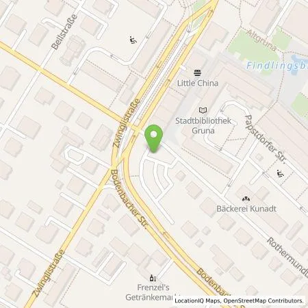 Standortübersicht der Tankstelle SachsenEnergie AG in 01277 Dresden