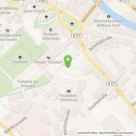 Standortübersicht der Tankstelle SachsenEnergie AG in 09526 Olbernhau