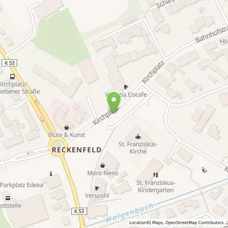 Standortübersicht der Tankstelle Grevener Verkehrs GmbH in 48268 Greven