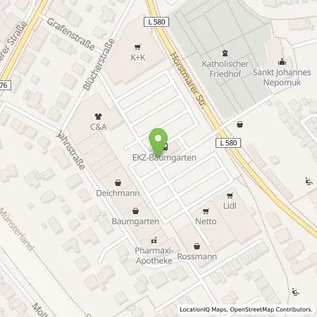 Standortübersicht der Tankstelle Stein GmbH in 48565 Steinfurt