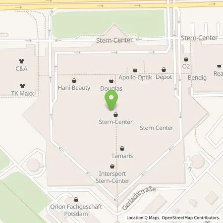 Standortübersicht der Tankstelle Energie und Wasser Potsdam GmbH in 14480 Potsdam