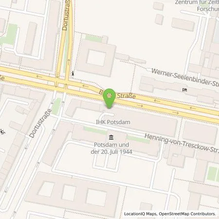 Standortübersicht der Tankstelle Energie und Wasser Potsdam GmbH in 14467 Potsdam