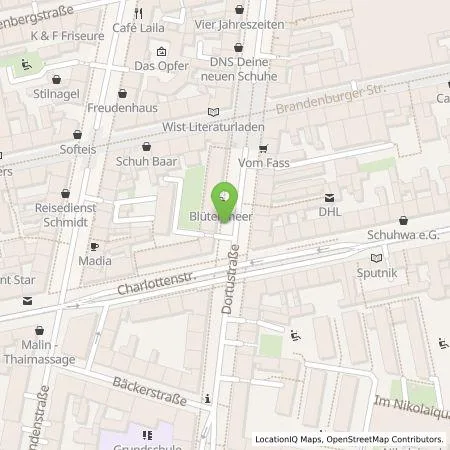 Standortübersicht der Tankstelle Energie und Wasser Potsdam GmbH in 14467 Potsdam